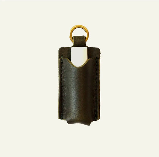keychain lip balm holder