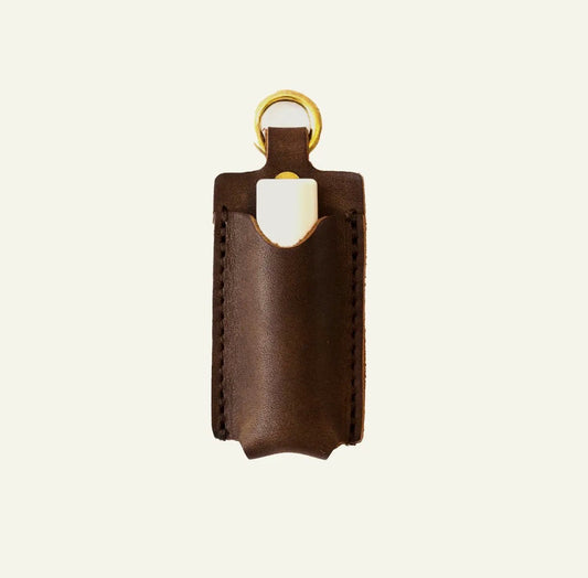 keychain lip balm holder